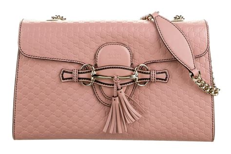 gucci 295402 pink|Gucci Guccissima Horsebit Emily Shoulder Bag .